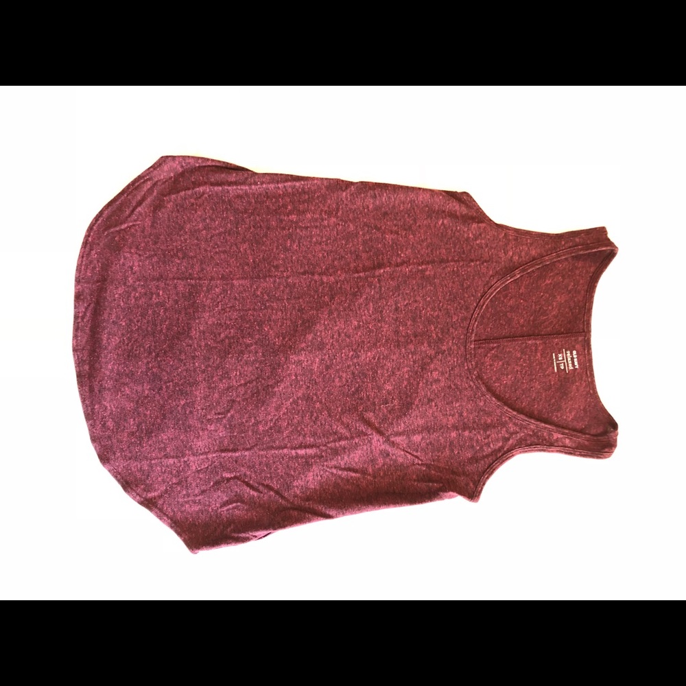 Basic maroon tank